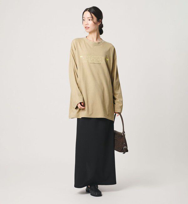 BEAUTY&YOUTH UNITED ARROWS「＜Americana＞プリント チュニックTシャツ」|Tシャツ・カットソー|