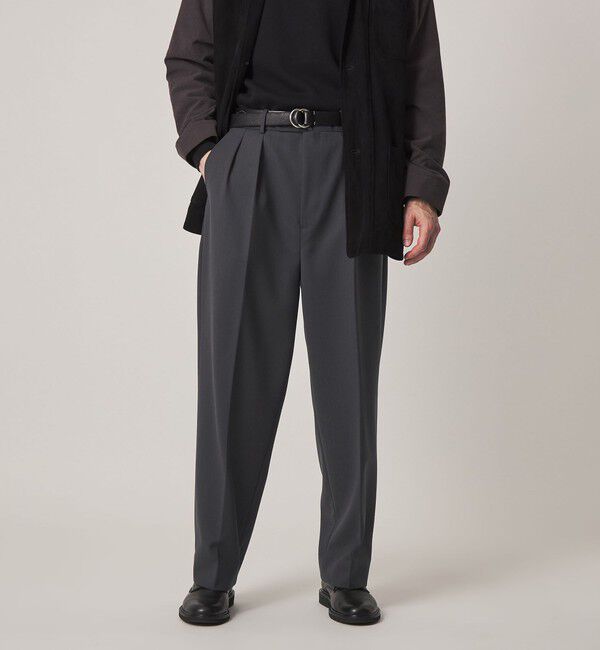 STEVEN ALAN「＜Steven Alan＞ ヴィンテージツイル インツープリーツ ドレス トラウザーズ II」|スラックス|
