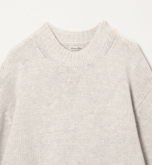STEVEN ALAN「＜Steven Alan＞ ハミルトンラムズウール モックネック ニット」|ニット・セーター|
