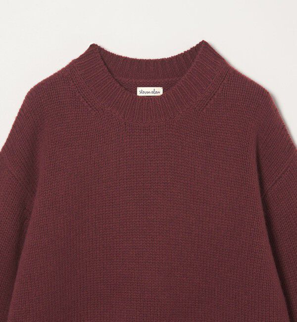 STEVEN ALAN「＜Steven Alan＞ ハミルトンラムズウール モックネック ニット」|ニット・セーター|