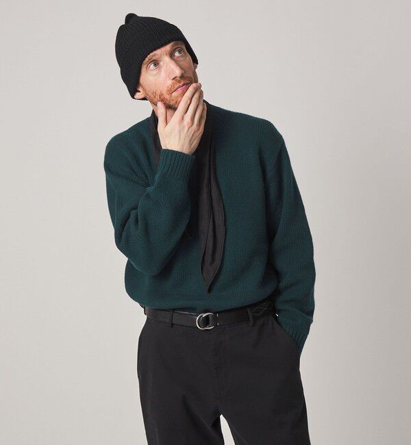 STEVEN ALAN「＜Steven Alan＞ ハミルトンラムズウール モックネック ニット」|ニット・セーター|