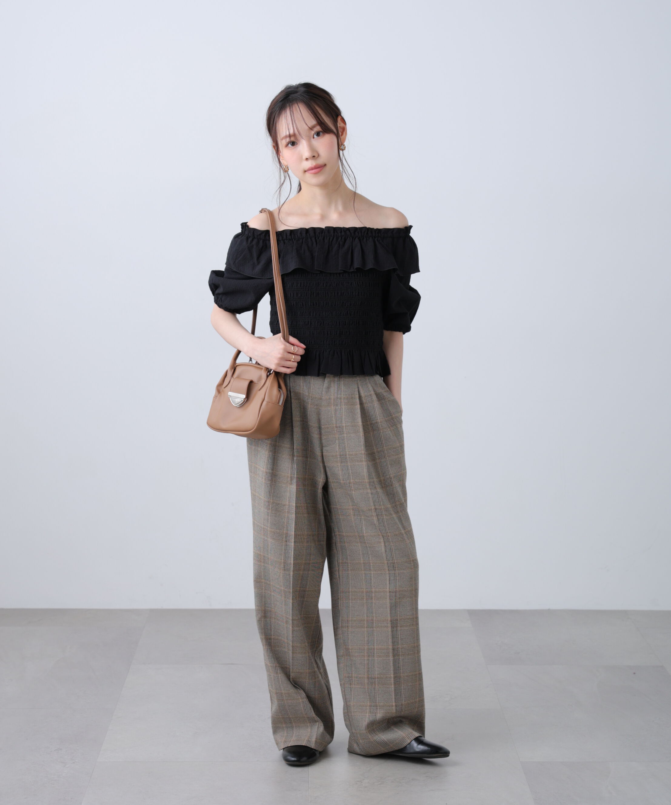  「2wayオフショルペプラムブラウス」|シャツ・ブラウス|