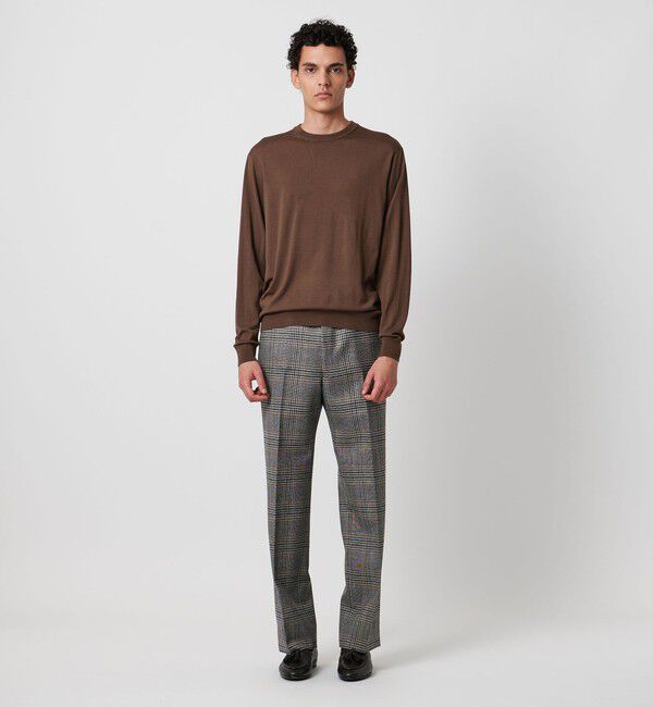 UNITED ARROWS「＜SOVEREIGN＞ハイゲージ クルーネックニット」|ニット・セーター|