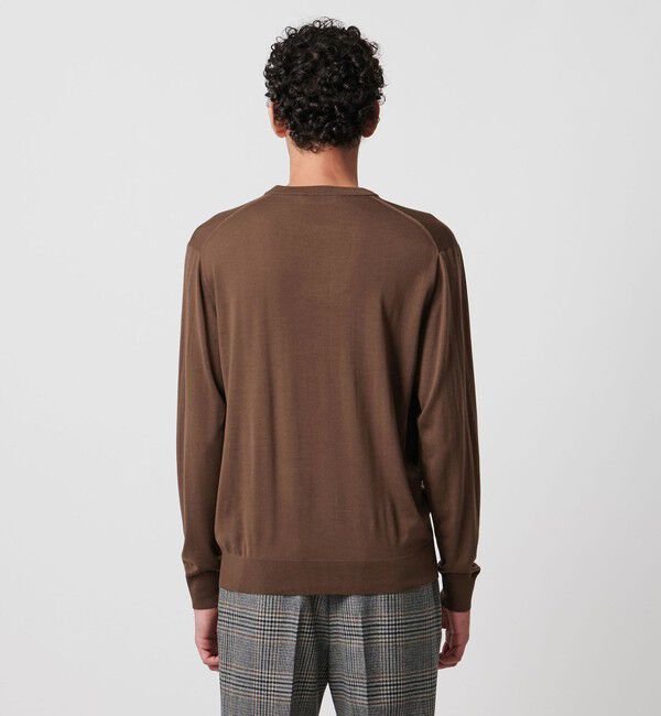 UNITED ARROWS「＜SOVEREIGN＞ハイゲージ クルーネックニット」|ニット・セーター|