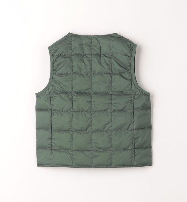 UNITED ARROWS green label relaxing「＜TAION＞ベーシック Vネックボタン インナーダウンベスト / キッズ  110cm-130cm」|ダウンベスト・ベスト|