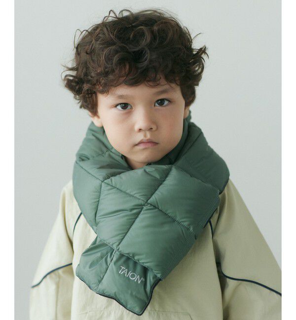 UNITED ARROWS green label relaxing「＜TAION＞ベーシック ダウンマフラー / キッズ  」|マフラー|KELLY