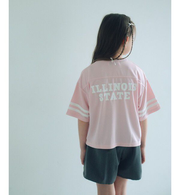 UNITED ARROWS green label relaxing「【別注】＜LOGAN knitting mills＞ナンバリング Tシャツ / キッズ  120cm-160cm」|Tシャツ・カットソー|