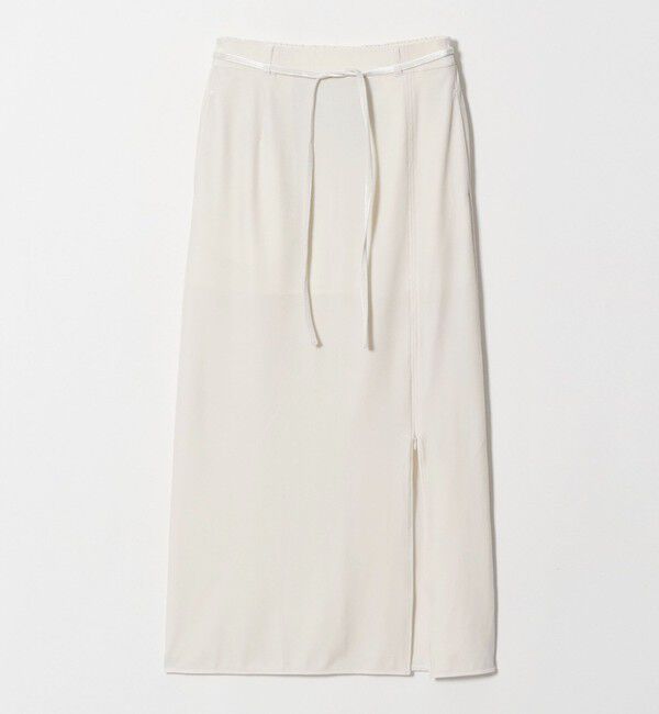 UNITED ARROWS green label relaxing「＜GLR_MINE＞ベロア Iライン スカート」|タイト|
