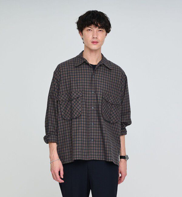 UNITED ARROWS green label relaxing「【別注】＜DAIWA＞ウールライク 長袖 シャツ」|シャツ・ブラウス|