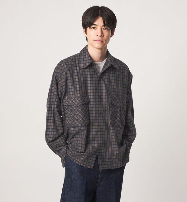 UNITED ARROWS green label relaxing「【別注】＜DAIWA＞ウールライク 長袖 シャツ」|シャツ・ブラウス|