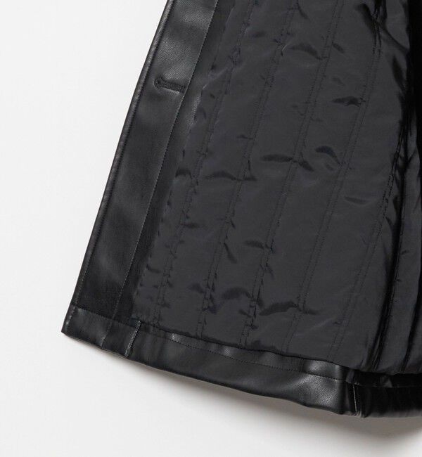 UNITED ARROWS green label relaxing「【WEB限定】＜at ease＞レザーライク ブルゾン」|その他|