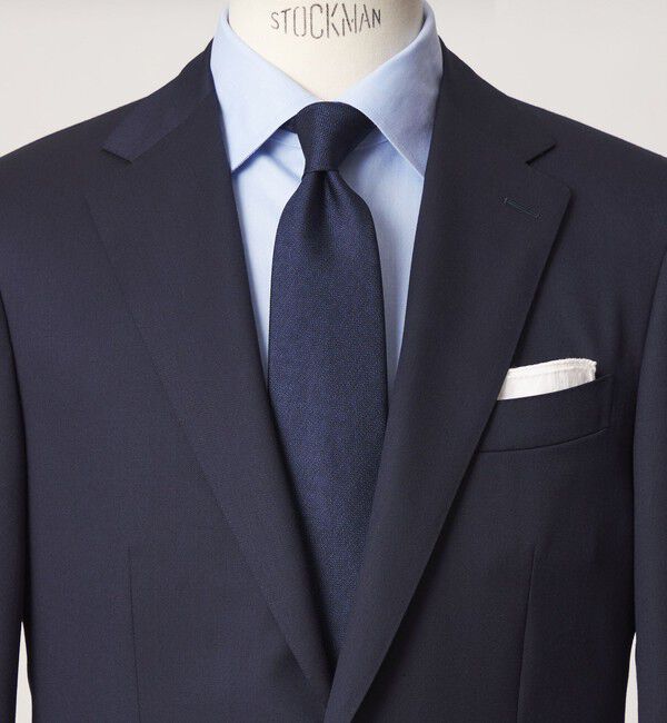 UNITED ARROWS green label relaxing「GLR JAPAN VINTAGE 8.0cm ソリッド ネクタイ」|ネクタイ・蝶ネクタイ|NAVY