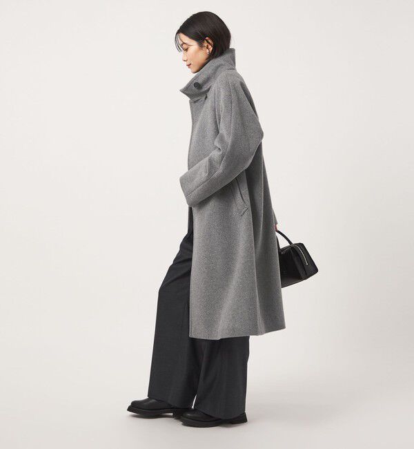 UNITED ARROWS green label relaxing「［size SHORT/TALLあり］＜1_OF MINE＞スタンドカラー ロング コート」|その他|