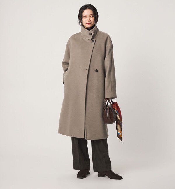 UNITED ARROWS green label relaxing「［size SHORT/TALLあり］＜1_OF MINE＞スタンドカラー ロング コート」|その他|