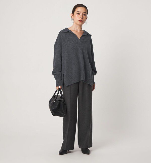 UNITED ARROWS green label relaxing「【結論シリーズ】ホッとニーハイフレアパンツ マシンウォッシャブル ストレッチ 帯電防止 」|その他|