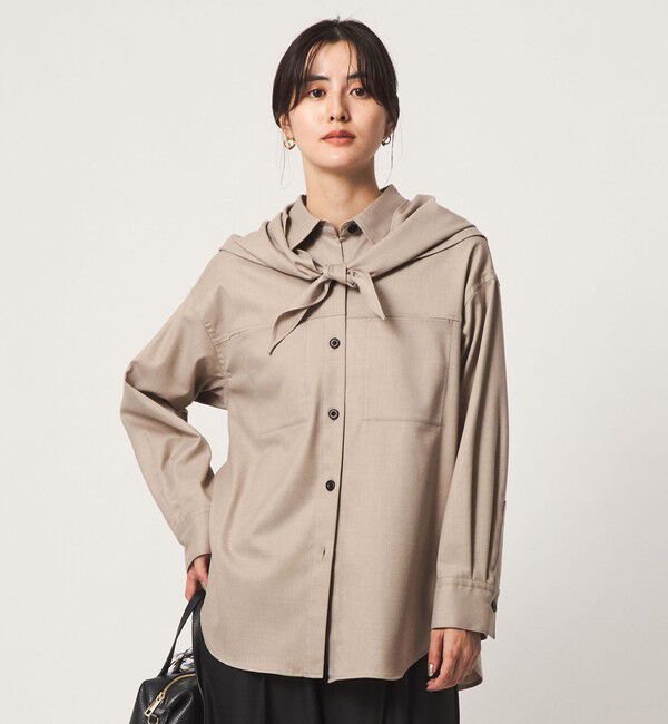 UNITED ARROWS green label relaxing「ストール シャツ セット」|シャツ・ブラウス|