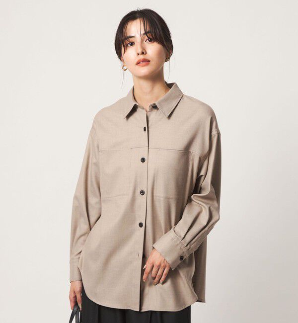 UNITED ARROWS green label relaxing「ストール シャツ セット」|シャツ・ブラウス|