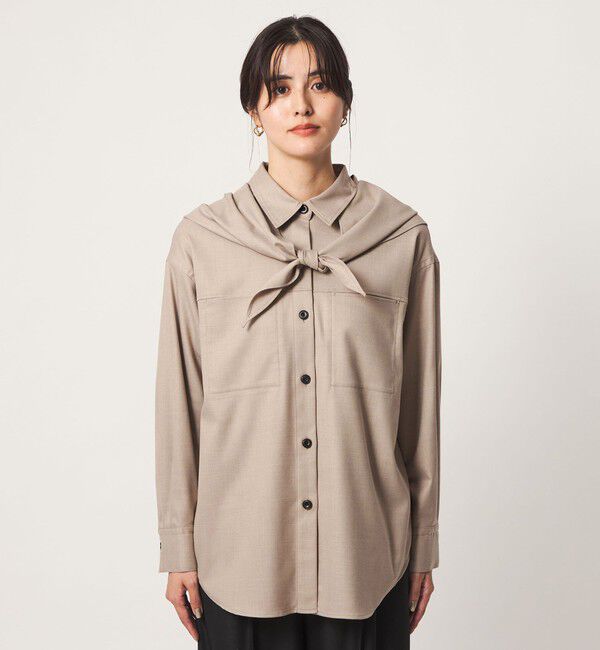 UNITED ARROWS green label relaxing「ストール シャツ セット」|シャツ・ブラウス|