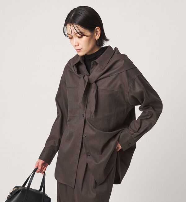 UNITED ARROWS green label relaxing「ストール シャツ セット」|シャツ・ブラウス|MOCA