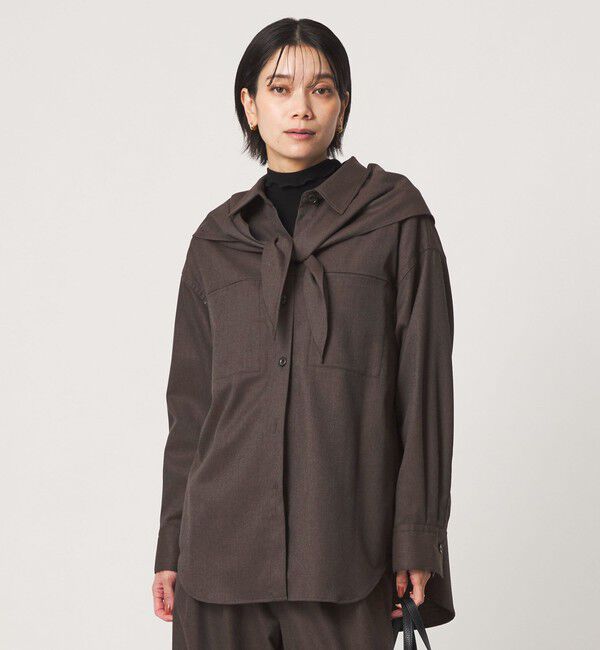 UNITED ARROWS green label relaxing「ストール シャツ セット」|シャツ・ブラウス|