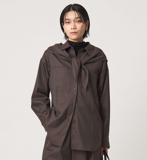 UNITED ARROWS green label relaxing「ストール シャツ セット」|シャツ・ブラウス|