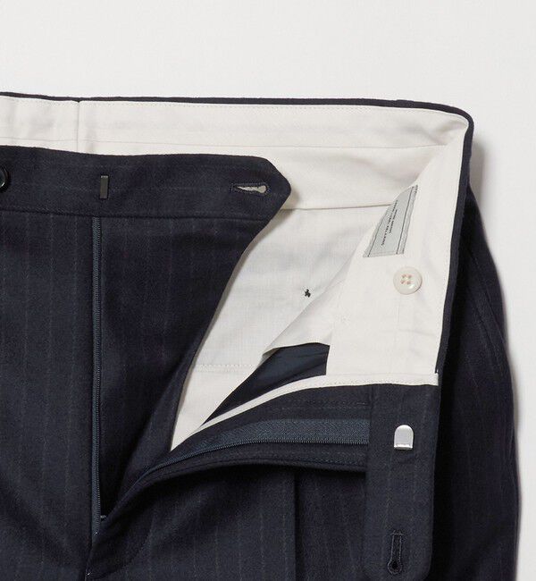 UNITED ARROWS green label relaxing「GLR CLOTH フラノ RLX/RG 2プリーツ スラックス セットアップパンツ」|スラックス|