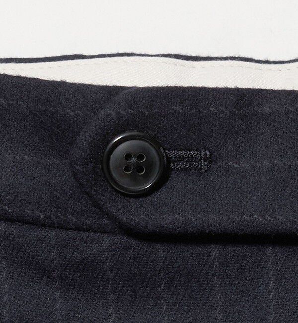 UNITED ARROWS green label relaxing「GLR CLOTH フラノ RLX/RG 2プリーツ スラックス セットアップパンツ」|スラックス|