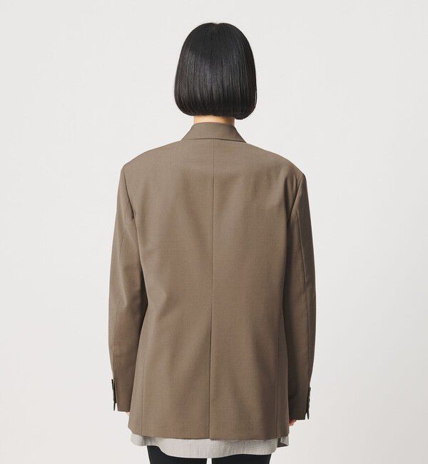BEAUTY&YOUTH UNITED ARROWS「毛ポリエステルブレンド トロピカル ダブルジャケット」|テーラードジャケット|
