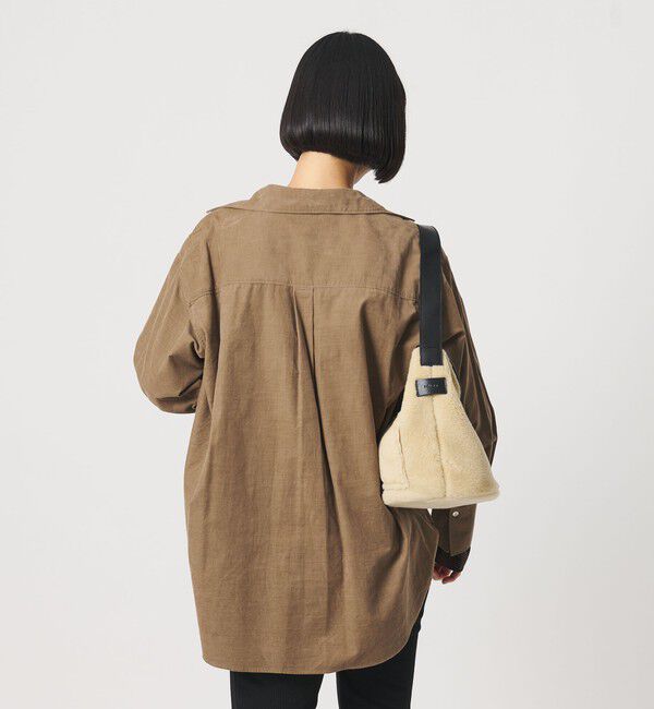 BEAUTY&YOUTH UNITED ARROWS「コットンコーデュロイ スキッパーチュニック」|シャツ・ブラウス|