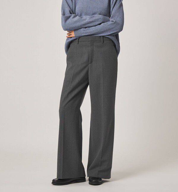 STEVEN ALAN「＜Steven Alan＞セミフレア パンツ」|スラックス|DK.GRAY