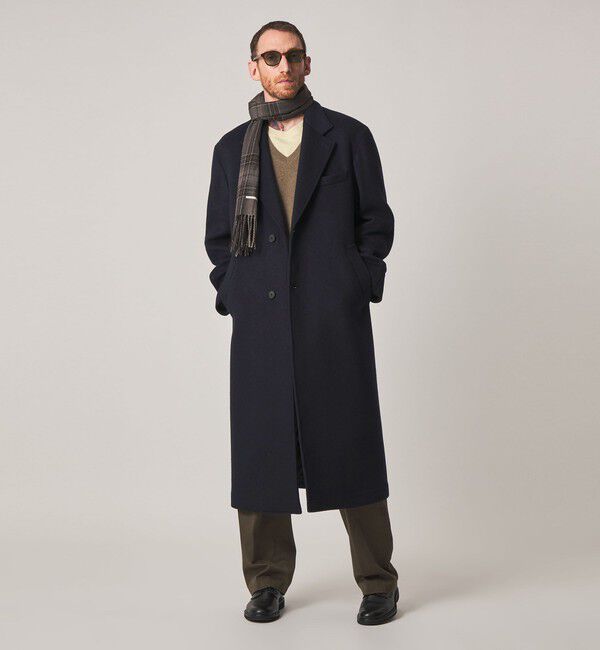 STEVEN ALAN「＜Steven Alan＞ スーパー140 シングル チェスターコート」|チェスターコート|