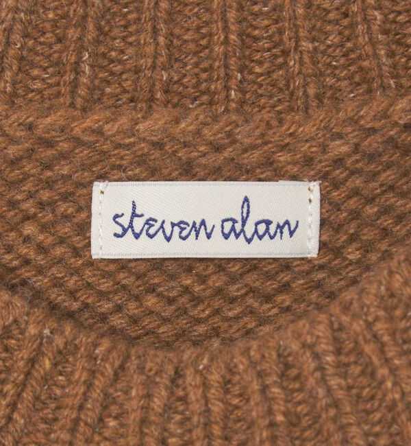 STEVEN ALAN「＜Steven Alan＞ ハミルトンラムズウール モックネック ニット」|ニット・セーター|