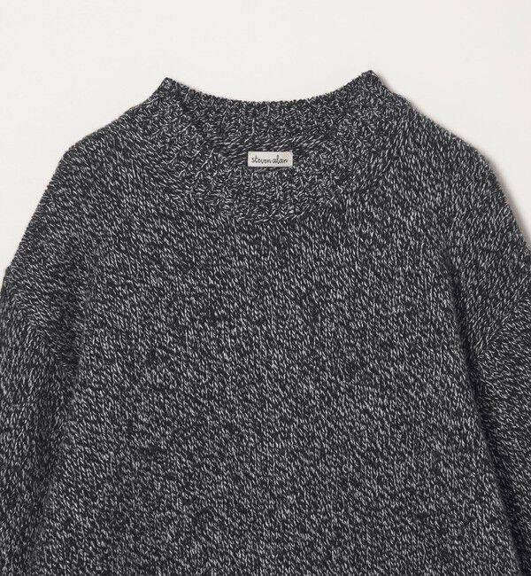 STEVEN ALAN「＜Steven Alan＞ ハミルトンラムズウール モックネック ニット」|ニット・セーター|