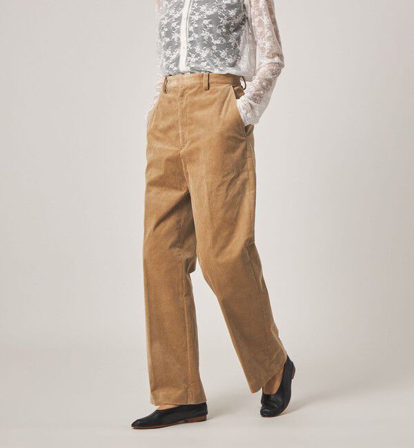 STEVEN ALAN「＜Steven Alan＞コーデュロイ ワイド トラウザーズ」|チノ|