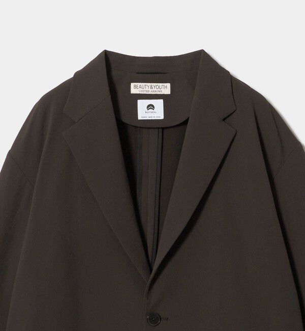 BEAUTY&YOUTH UNITED ARROWS「KOMATSU PACK URK リラックス ジャケット ストレッチ セットアップ対応 裏起毛」|テーラードジャケット|