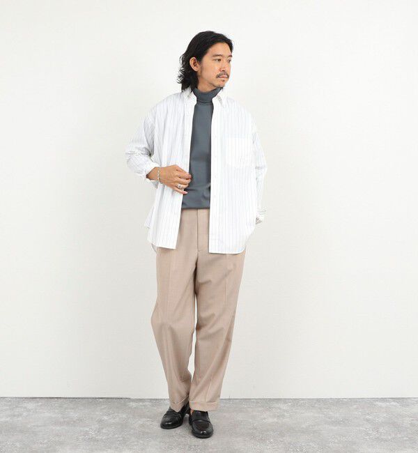 NOLLEY'S goodman「《ビジカジ対応》シルケットスムース タートルネック ドレスロンT 26AW」|Tシャツ・カットソー|