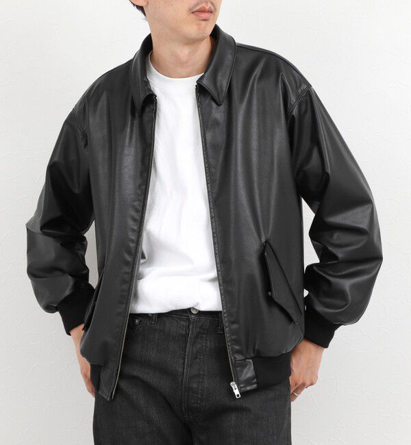 NOLLEY'S goodman「A-2タイプカウレザージャケット 26AW」|その他|ブラック
