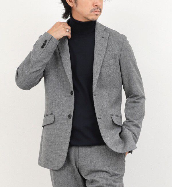 NOLLEY'S goodman「《ビジネス/セットアップ対応》モナルーチェJK 26AW」|テーラードジャケット|グレー