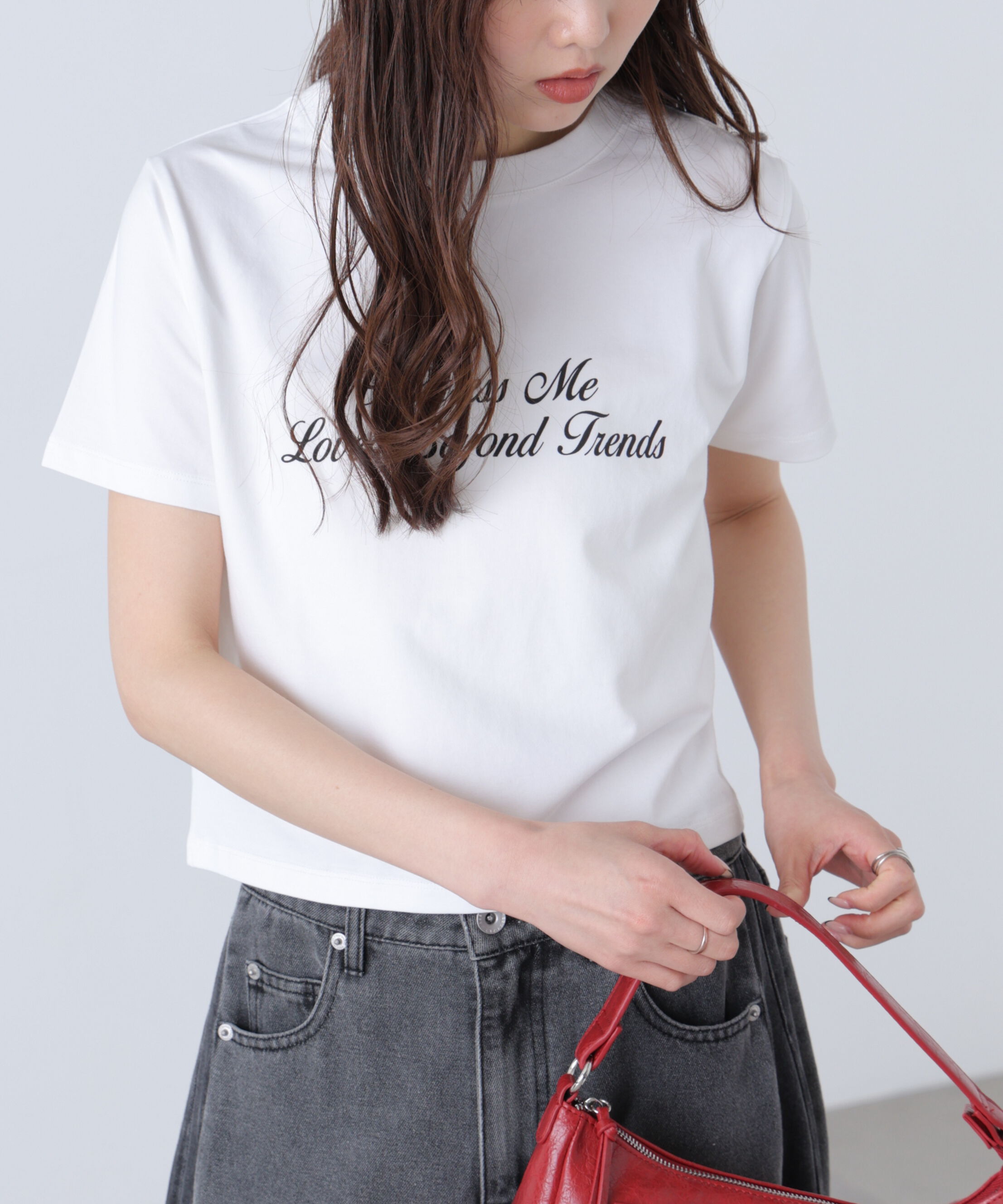 「ロゴプリントコンパクトTシャツ」|Tシャツ・カットソー|オフ