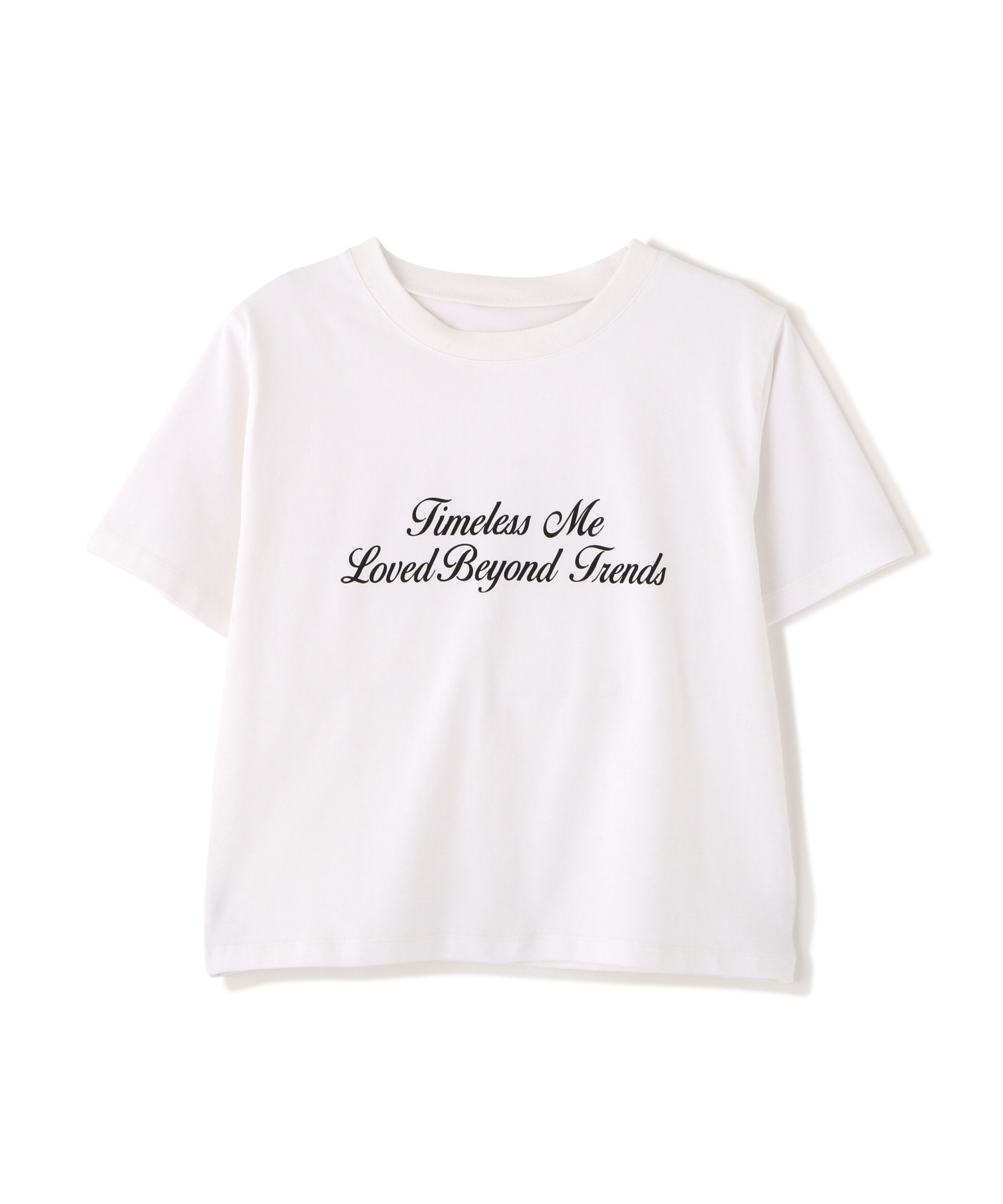  「ロゴプリントコンパクトTシャツ」|Tシャツ・カットソー|