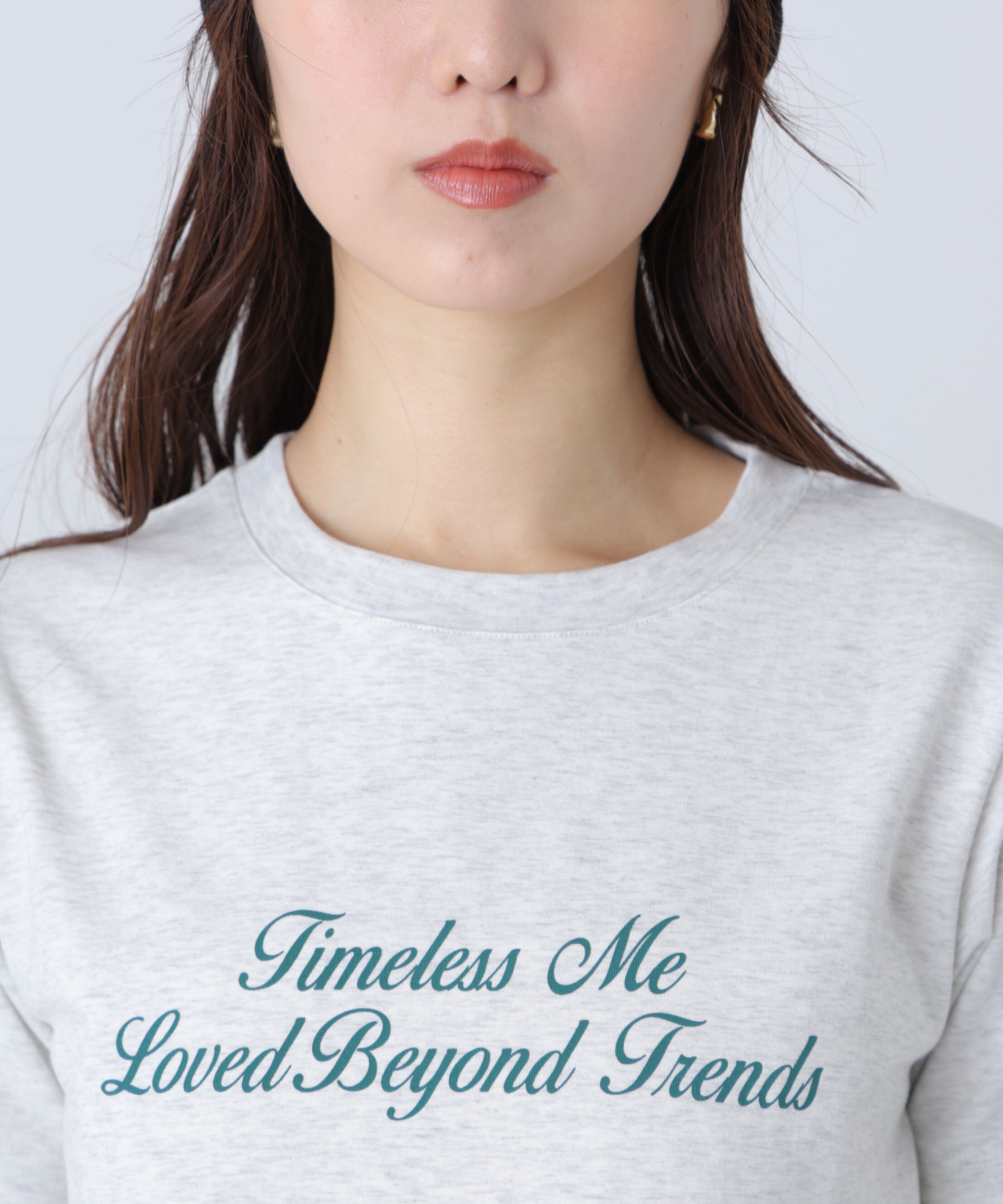  「ロゴプリントコンパクトTシャツ」|Tシャツ・カットソー|