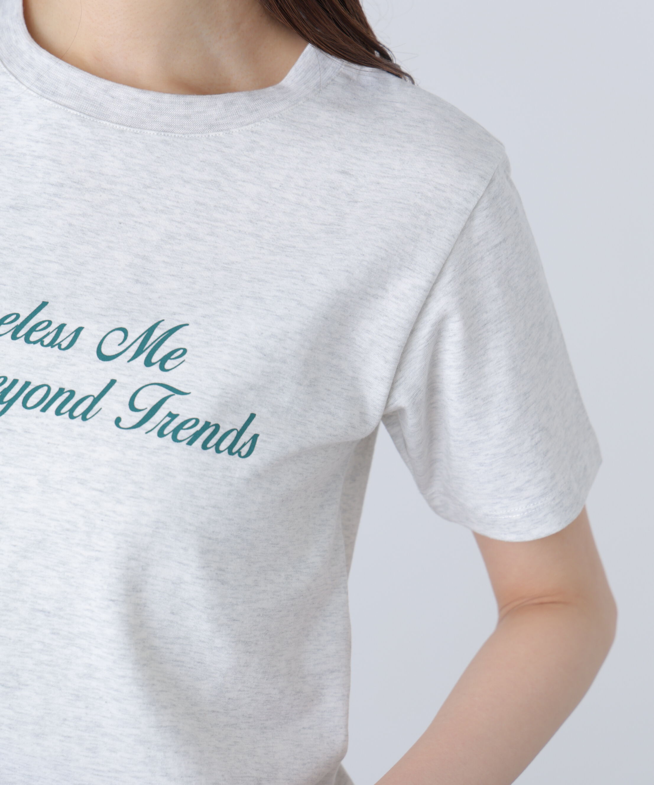  「ロゴプリントコンパクトTシャツ」|Tシャツ・カットソー|