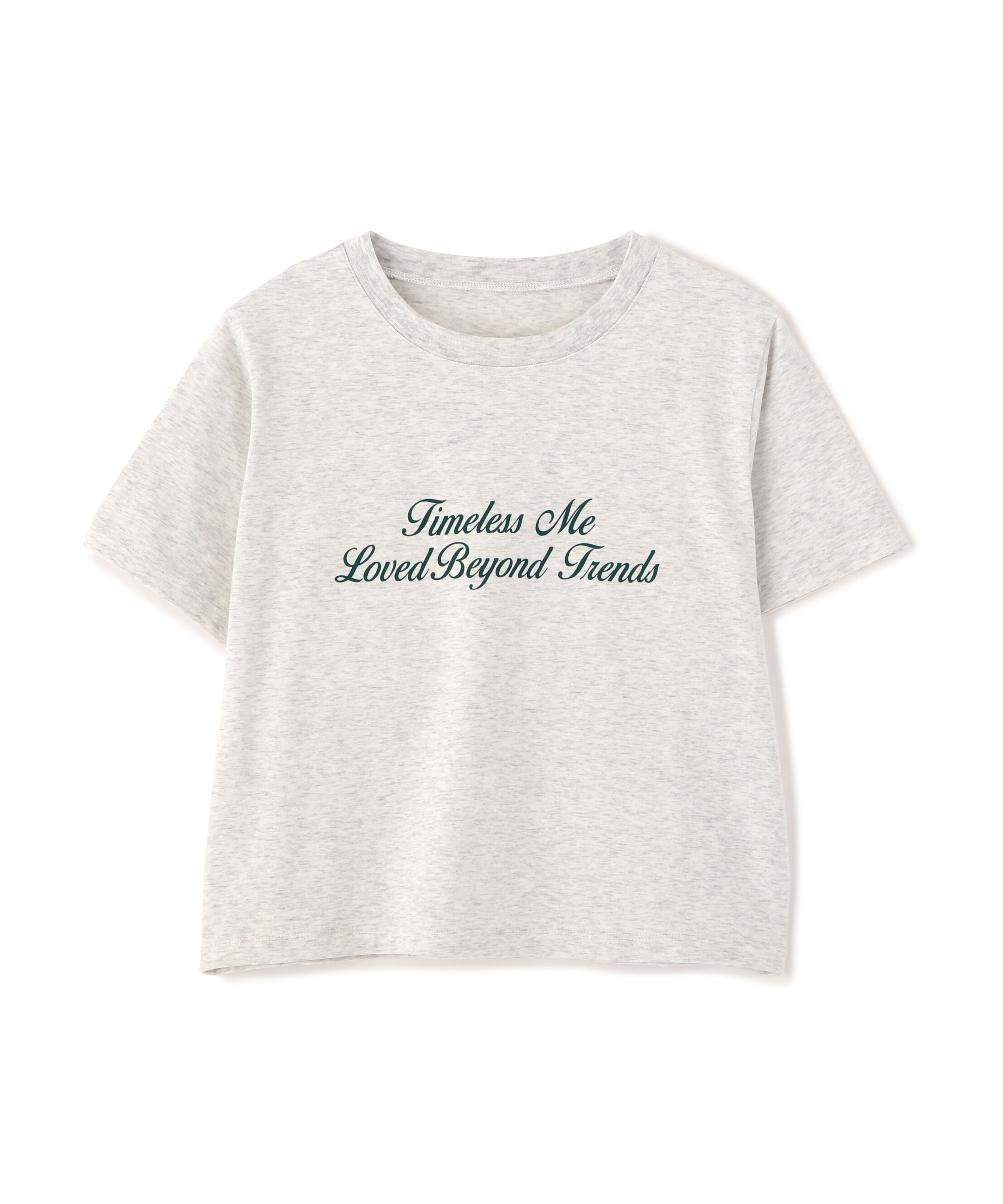  「ロゴプリントコンパクトTシャツ」|Tシャツ・カットソー|