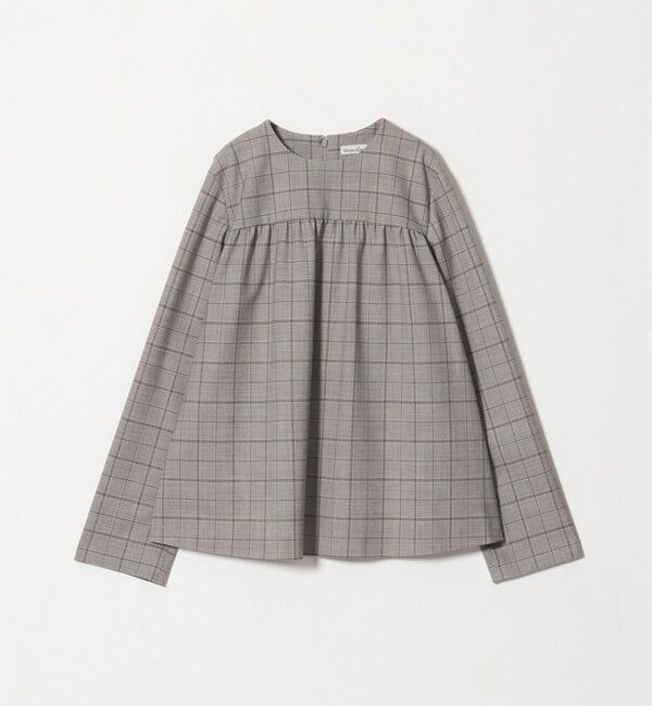 STEVEN ALAN「＜Steven Alan＞チェック ギャザー ブラウス」|チュニック|