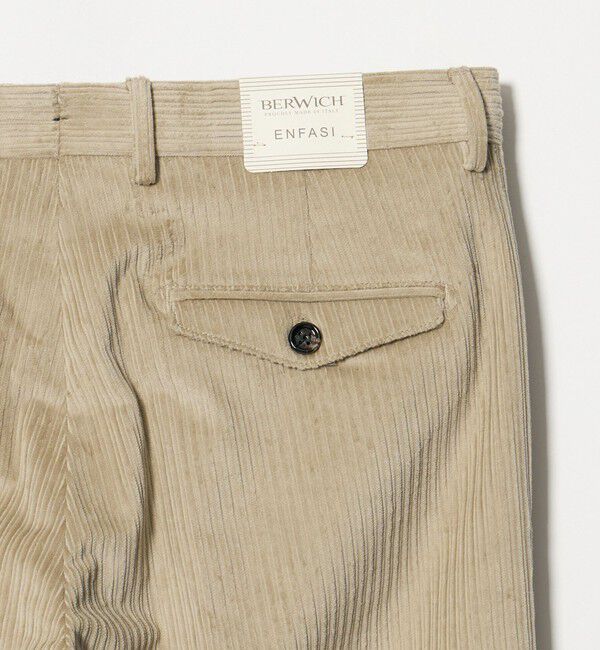 UNITED ARROWS「＜BERWICH＞LUCANO LONG/コーデュロイ ストレート パンツ」|チノ|