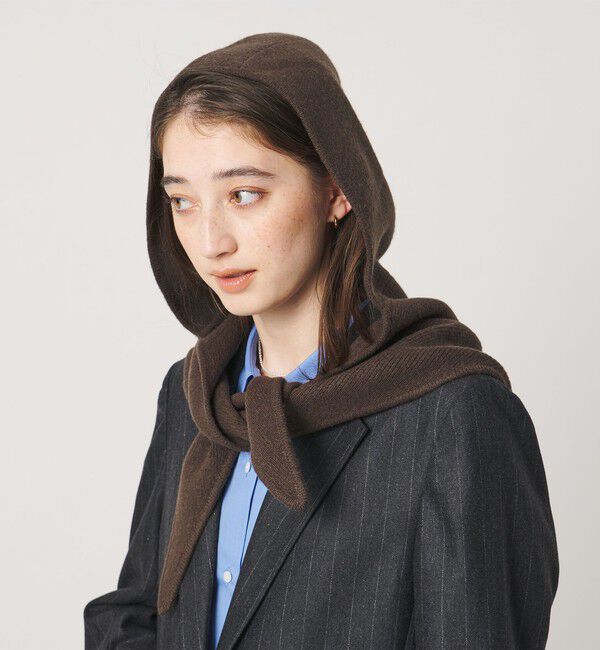 UNITED ARROWS「フーデッド ストール」|ストール|