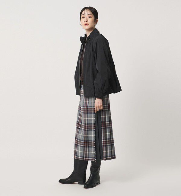 UNITED ARROWS「【別注】＜MARILYN MOON＞ギャザー ブルゾン」|ブルゾン・スタジャン|