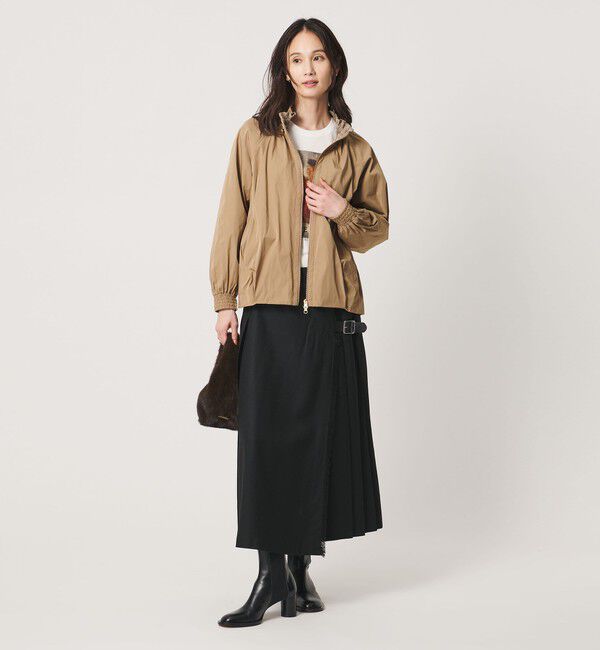 UNITED ARROWS「【別注】＜MARILYN MOON＞ギャザー ブルゾン」|ブルゾン・スタジャン|
