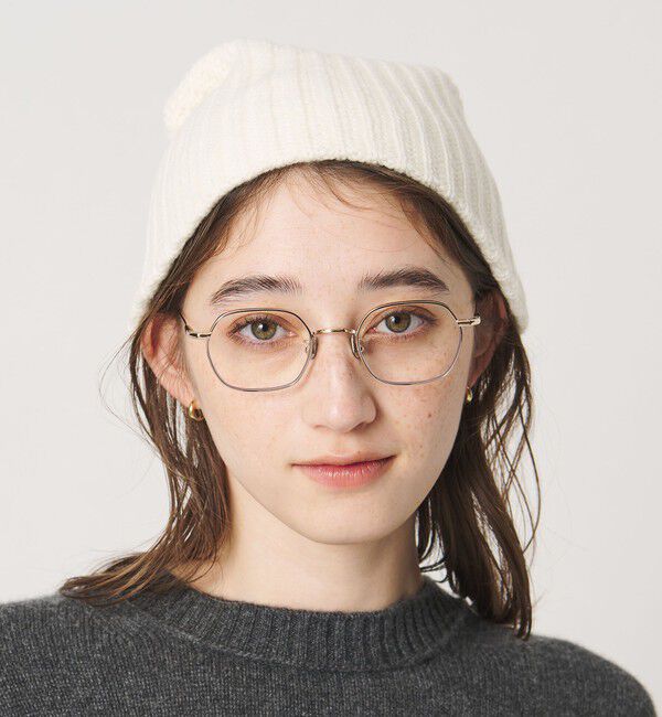 UNITED ARROWS「ウール/カシミヤ アゼ ニットキャップ」|ニット帽|