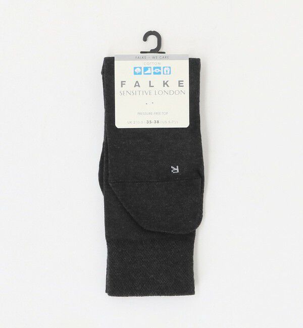 UNITED ARROWS「＜FALKE＞SENSITIVE LONDON ソックス」|ソックス|DK.GRAY